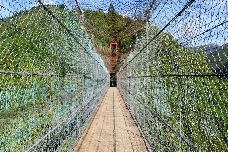 Karigane Suspension Bridge
