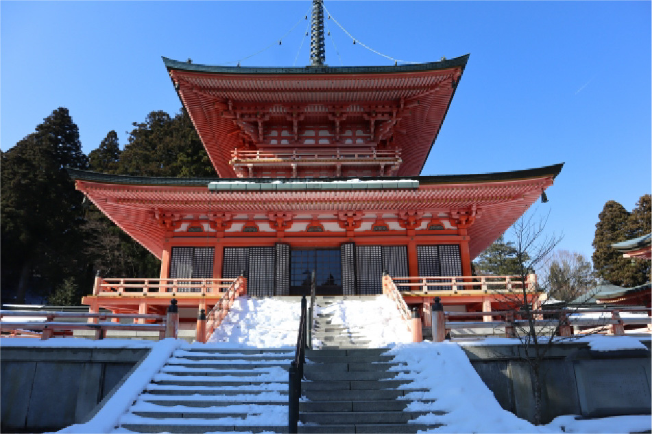 Enryaku-ji Temple on Mt. Hiei